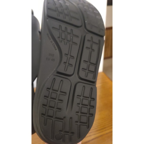 HUHV Slide Sandals Advance Comfort & Recovery Footwear Black Cushion - Picture 3 of 3